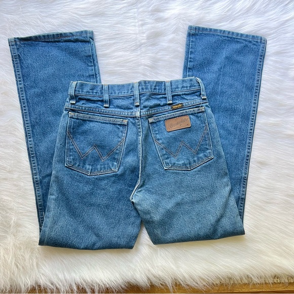 Wrangler👖90’s High Waist Jeans Vintage Denim - Picture 4 of 9